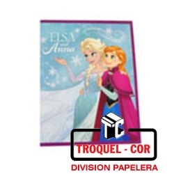 Cuaderno Escolar Tapa Flexible 48 Hojas Frozen 