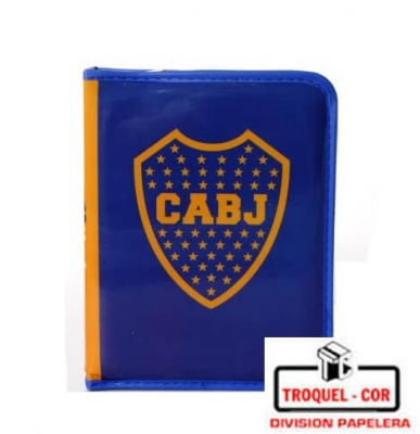 Cartuchera 1 Piso Pvc Boca Juniors