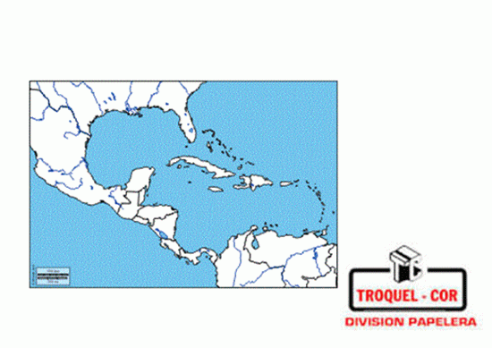 Mapa Poltico N3 Amrica Central