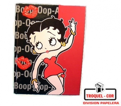 Cuaderno Escolar Tapa Dura 48 Hojas Betty Boop