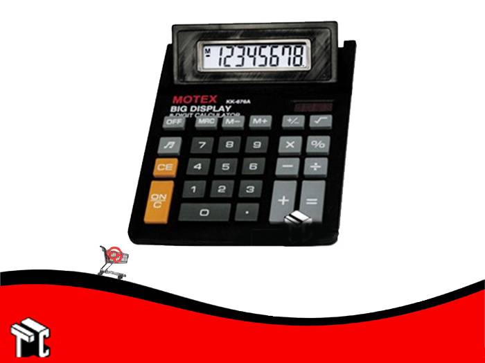 Calculadora Motex Kk-676a 8 Dígitos