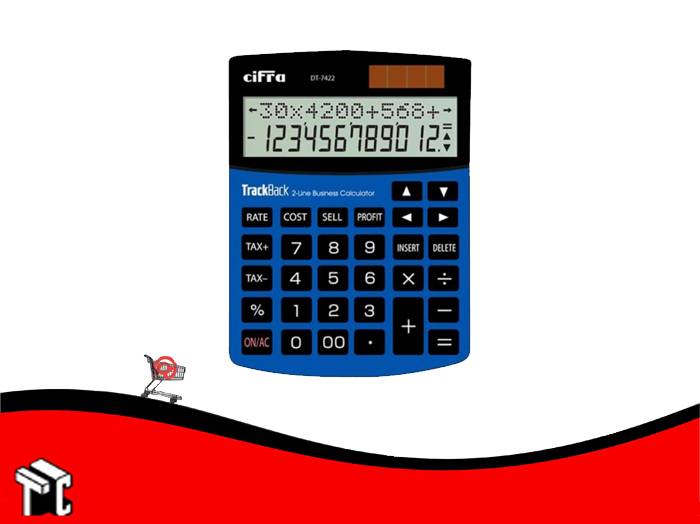 Calculadora Cifra Dt-7422 12 Digitos