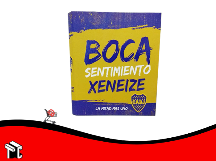 Carpeta Escolar 3x40 Boca Juniors