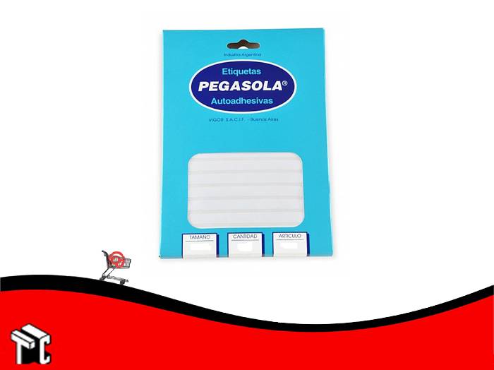 Etiqueta Pegasola A5 3023 15x50