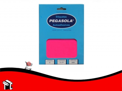 Etiqueta Pegasola A5 36401 Magenta Fluo