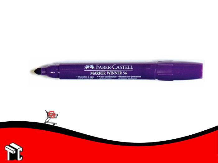 Marcador Al Agua Faber-castell 56 Violeta