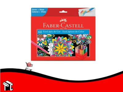 Lapiz De Color Faber Castell X 60 Unidades Largos 