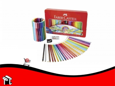 Lapiz De Color Faber Castell + Connector Pen X 53 Unidades