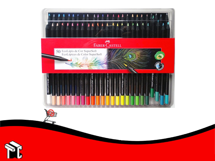 Lápices de Colores Super Soft Faber Castell 100 Colores - polipapel