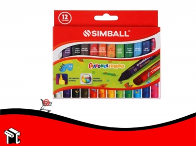 Crayon Simball X 12 Cortos