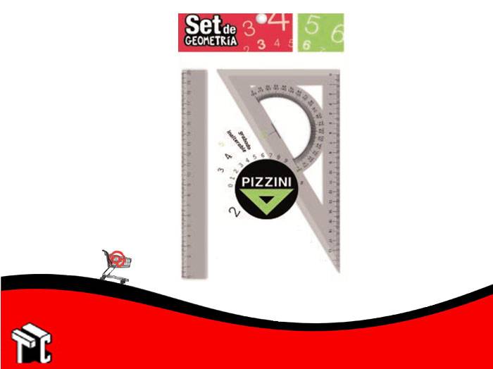 Kit Geometrico Pizzini 3 Piezas
