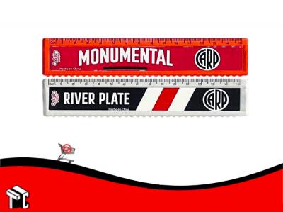 Regla 15 Cm Licencia River Plate