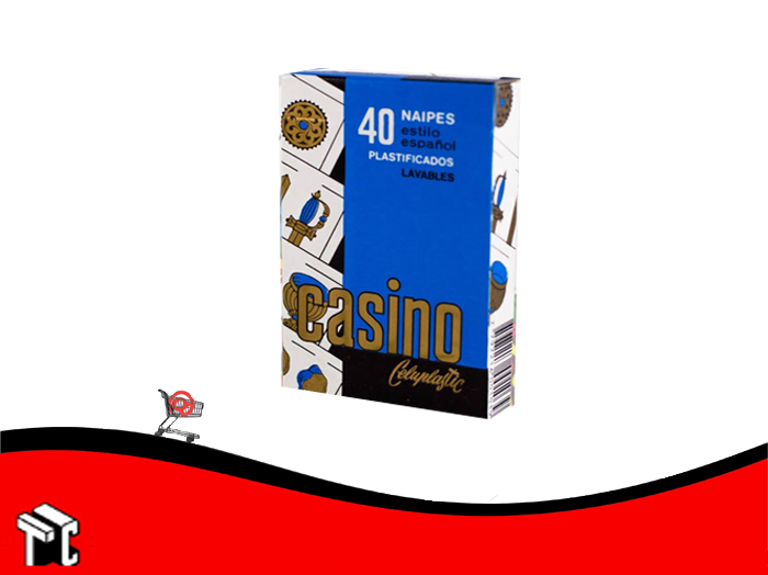 Naipes Casino Celuplastic Espaolas 40