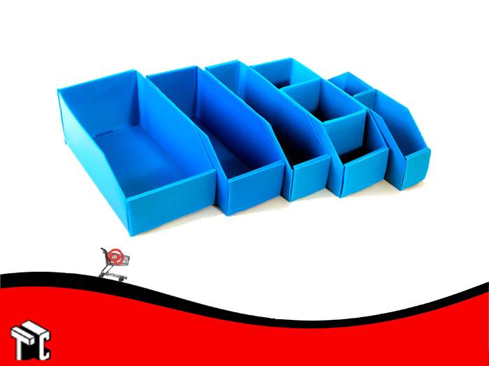 Caja Repuesto N4 Azul (30x8x11) 3 Divisiones