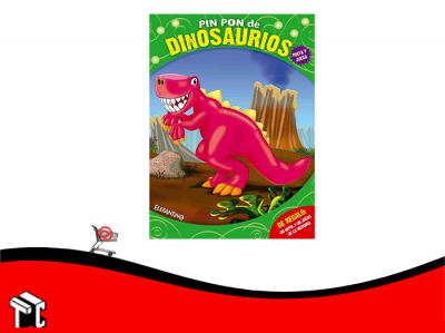 Coleccion Pin Pon De Dinosaurios