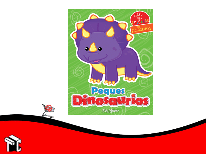 Coleccion Peques Coloreando Dinosaurios | Elefantino