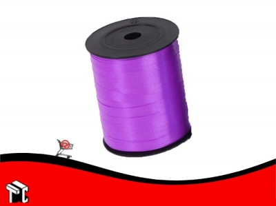 Cinta De Regalo Lisa 1 Cm X 500 M Color Violeta
