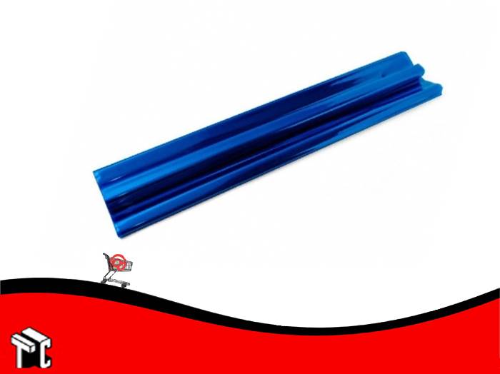 Papel De Regalo Metalizado Azul 70x50cm