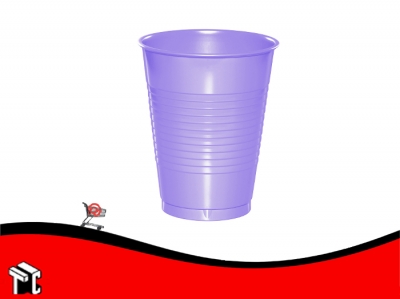 Vaso Plástico 180 Cm3 Violeta × 100 Unidades
