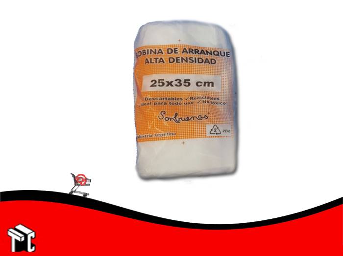 Bolsa De Arranque Alta Densidad 25x35 (1500g) X Ud.